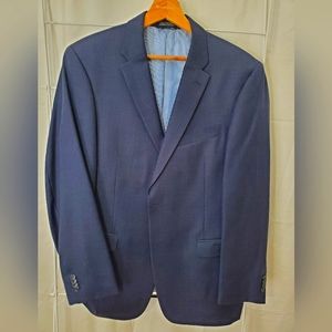 Tommy Hilfiger Blue Wool Suit